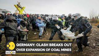 WION Climate Tracker: Scuffle breaks out between Police and activist over coal mines in Germany