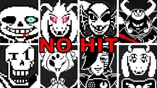 UndertaleAll Bosses No Hit