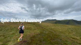 Running in the Lake District, Blencathra.