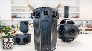 3D 360 vs Immersive 180: Which is BETTER for Future Storytelling? $73,000 Meta Four Camera Review