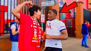 Tottenham Fan Trolls Liverpool!