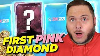 First PINK DIAMOND! Huge Diamond MyFaction Pack Opening! | WWE 2K23