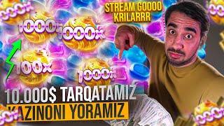 KAZINONI YORAMIZ 13 000$ TARQATAMIZ SHAX STRIM GO 28