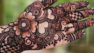 Latest Easy bridal mehndi/Front hand Simple Easy Mehndi Design for hand/mehandi designs/mehndidesign