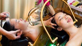 ASMR Incredible Relaxing Head Water Massage | Vietnam Spa