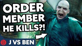 J vs Ben: VICIOUS Voldemort Harry Potter Trivia Quiz Feat. MovieFlame