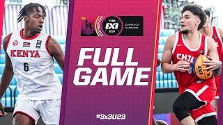 Kenya  v Chile  | Men | Full Pool Game | FIBA 3x3 U23 World Cup 2024