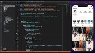 Instagram Profile Page Clone - Flutter UI - Speed Code