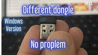 Lost Dongle of Wireless Mouse & Keyboard Dell? (Different Replacement Usb Receiver) Windows Version