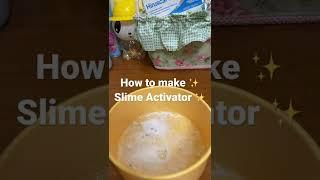 how to make slime activator