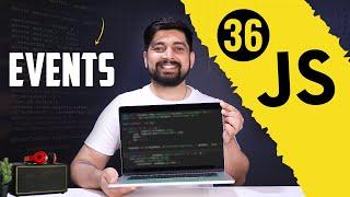 Events in Javascript | chai aur #javascript