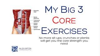 Core Big Three | Glute, Obliques, Back | Dr Alex Ritza | Downtown Toronto Chiropractor