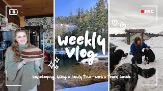 Weekly Vlog #10 - Housekeeping, Hiking & Family - Work & Travel Kanada 