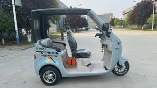 High speed New energy electric Tricycle adult mini electric car | etrike electric motorcycle