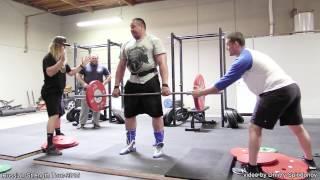 Mikhail Koklyaev and Chad Smith, clash in the deadlift pyramid