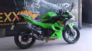 Escapamento Esportivo Mexx para Ninja 500 - Linha Taylor Made