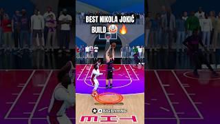 This Nikola Jokić build is UNSTOPPABLE on NBA 2K25! #shorts