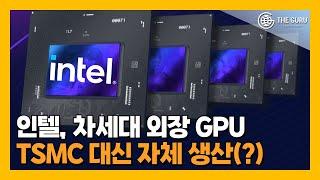 인텔, 차세대 외장 GPU 자체 생산? 엔비디아·AMD에 도전장