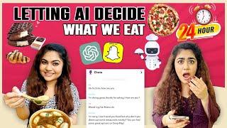 Letting AI decide what we eat For 24 Hours | Food Challenge | Thakur Sisters