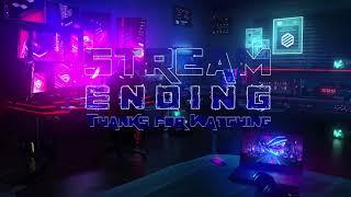 Stream Ending Screen  Blue 1080p 002