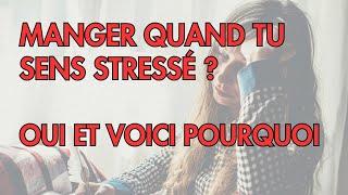 Pourquoi tu Devrais Manger quand tu es stressé (Même si certains Coachs Disent le Contraire !) 