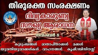 DIVINE MERCY HEALING ADORATION (8/Nov/2024 ),ദിവ്യകാരുണ്യ സൗഖ്യ ആരാധനാ.