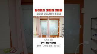 310 초급매 저렴 앞이 트인 동향 1층집이라 어르신들께도 좋은 즉시입주 가능한 쓰리룸 #short #shorts #shortvideo #shortsvideo #급매