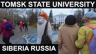 Visiting Tomsk State University : Siberia Travel Vlog