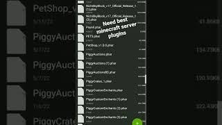 Minecraft server #plugins #pmmp #minecraft #mcpe