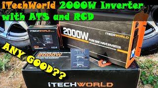 [TESTED] iTechWorld 2000W Inverter with ATS and RCD review