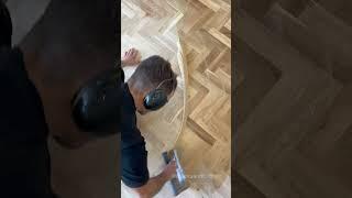 GAPPY FLOORS?? | How to fill small gaps | Hardwood Parquet Floor