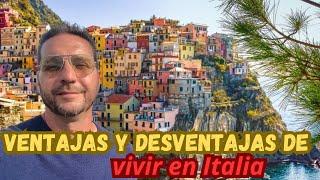 Ventanas y desventajas de vivir en#italia#emigraralextranjero