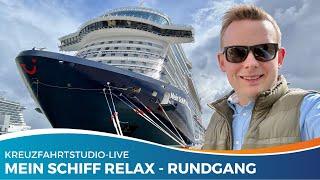 Alles neu auf der Mein Schiff Relax? Rundgang mit Fabian an Bord!