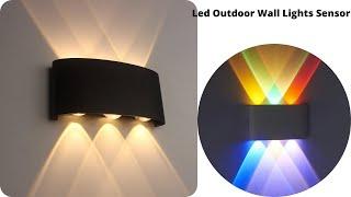 Led Outdoor Wall Lights Sensor