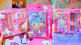 Hello Kitty Stationery Set Satisfying Unboxing ASMR 