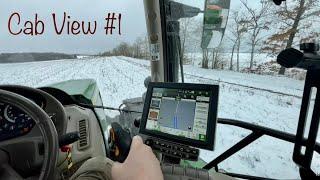 Cab View #1 John Deere 6230R Kalken auf Zwischenfrüchte