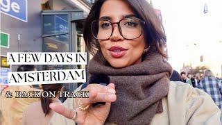 ROAD TRIP À AMSTERDAM, LOOKS MODE ET REPRISE DES BONNES HABITUDES | VLOG | ROSEANDMUSC