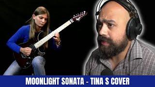 Tina S Reaction: Classical Guitarist react to Moonlight Sonata ( 3rd Movement ) Tina S Cover