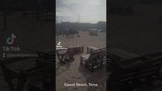 Preview of #Kponé Beach in #Tema, Subscribe to get the full video!!!  #ghana #africa #travel #vlog