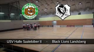 6. Spieltag | USV Halle Saalebieber II - Black Lions Landsberg