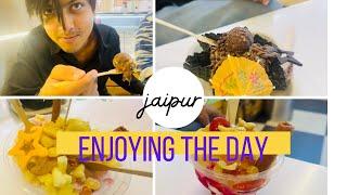 Going jaipur to eat only ice-cream !! Enjoying the day ️|| AK VLOGS