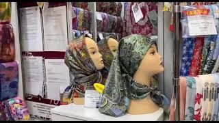 Обзор магазина Павловопосадские платки на Сходненской, скидки!