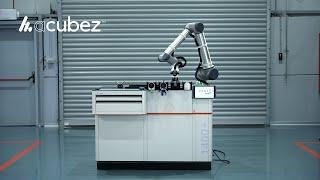 The acubez™ 1400 + for high capacity workloads | Automated CNC machine tending | #Cobots