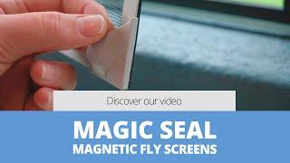 Magnetic, Retractable Fly Screens, Double Glazing, Distributors & suppliers - MAGICSEAL