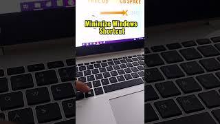 Minimize Windows Shortcut Key #minimize #windows #shortcut #shorts #computer #tips #trending