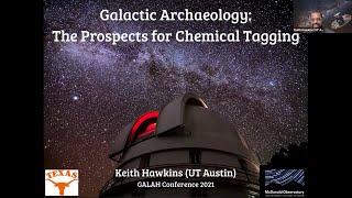 Keith Hawkins • Galactic Archaeology and Stellar Chemistry Era of Large Surveys