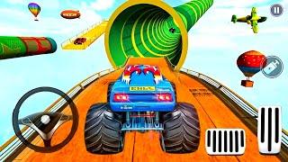 Monster Truck Stunt Racing Game 2024 | Mega Ramp Car Stunt Game – Android Gameplay