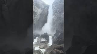 Lower Yosemite Falls, one of Yosemite National Park's most iconic natural wonders!