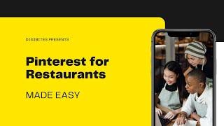 Pinterest for Restaurants MADE EASY - by Digibites