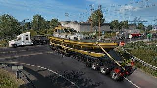 american truck simulator special transport dlc / first few jobs